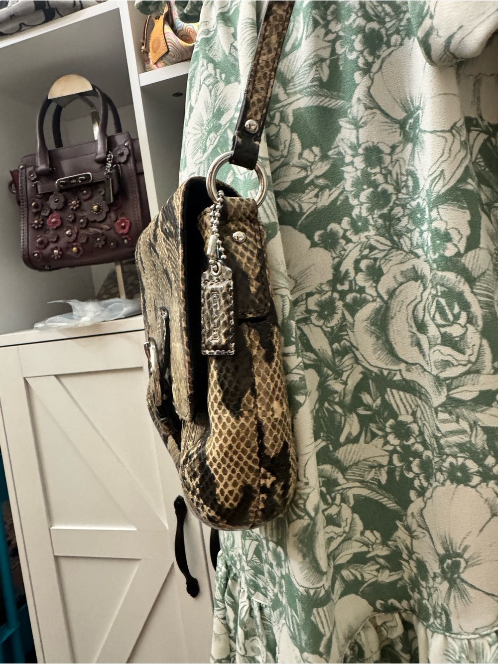 Coach SoHo python mini crossbody - Picture 3 of 8